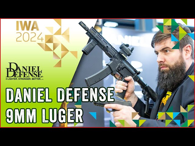 Durchdachte 9mm AR15 und die neue H9 von Daniel Defense - IWA 2024