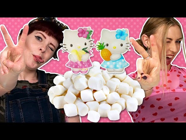 Irish People Try Hello Kitty Marshmallow Candy