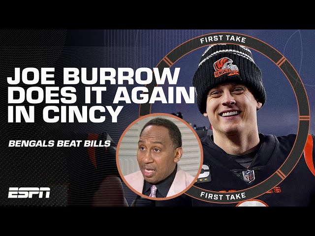Joe Burrow leads the Bengals to ANOTHER AFC CHAMPIONSHIP GAME 🔥 | First Take