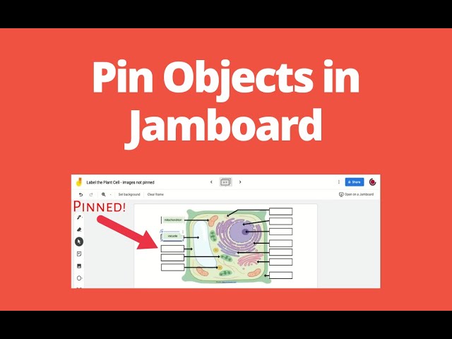 How to Fix Objects on Google Jamboard So They Don't Move