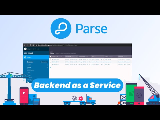 Parse: Free Open Source Backend as a Service