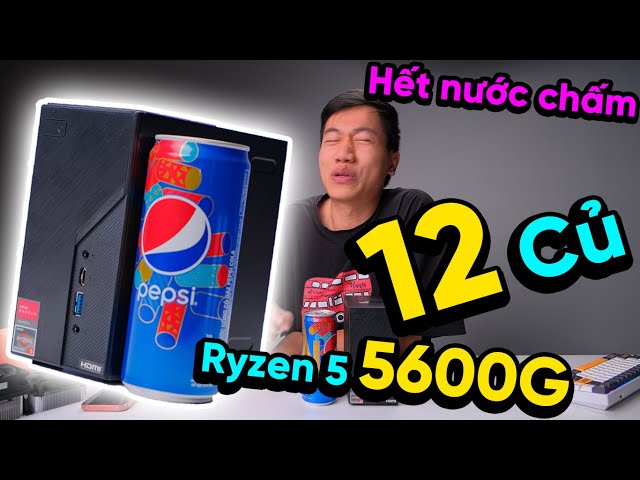 #Review - super Mini PC như lon Coca chỉ "12 TRIỆU" của Dũng Thính - Chơi cả Ryzen 5 5600G