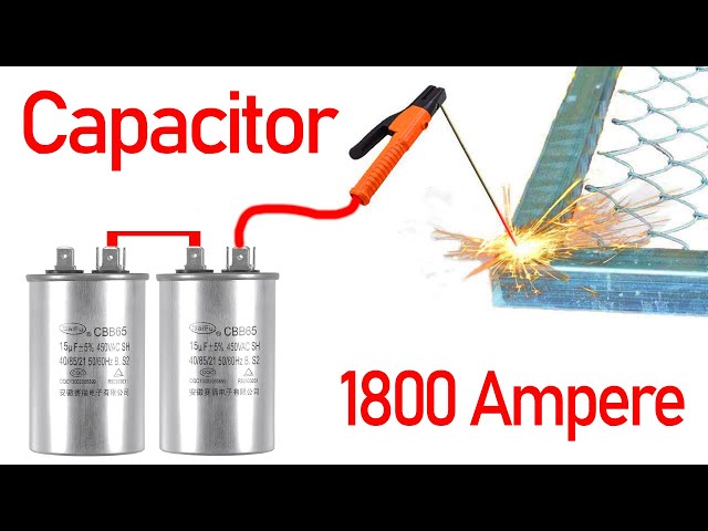 I turn capacitor, into a welding machine new technology | Creative prodigy #168