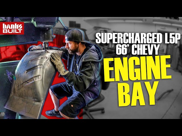 Custom engine bay revealed! | BANKS BUILT Ep 33