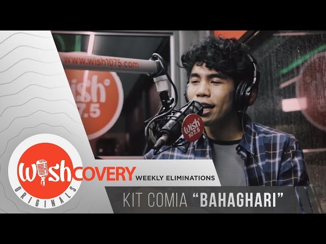 Kit Comia performs "Bahaghari" LIVE on Wish 107.5 Bus