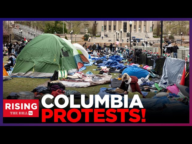 Anti-Israel Protests RAGE At Columbia, Biden CONDEMNS Anti-Semitism on Campus