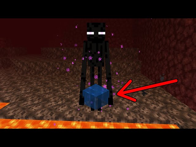 Can enderman place water in nether?