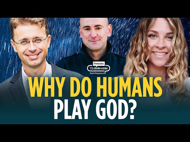 Why do humans play God? Nick Spencer vs Emily Qureshi Hurst presented by Andy Kind