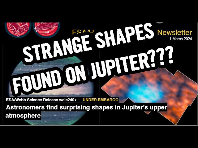 Jupiter Mystery!  STRANGE SHAPES IN GIANT RED SPOT - What has James Webb Telescope Discovered?