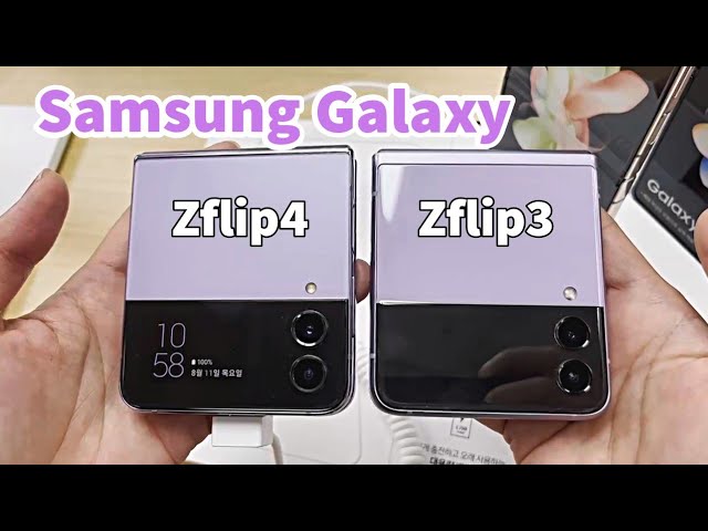 Samsung Galaxy Zflip4 vs Zflip3 *what's the difference?* + Zfold4 Watch5 pro