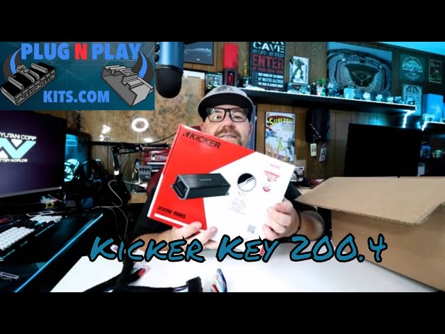 Kicker Key 200.4 smart 4 Channel Amp Install