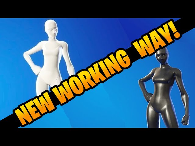 How To Get All Black And White Superhero Skin In Fortnite (chapter 3 working after patch)