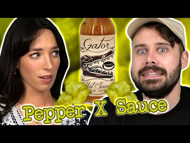 Irish People Try The World's Hottest Sauces (Pepper X)