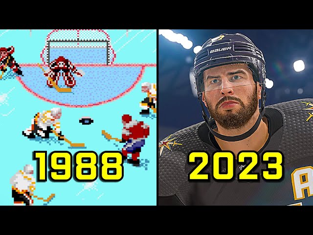 Evolution of EA NHL Games 1988-2023