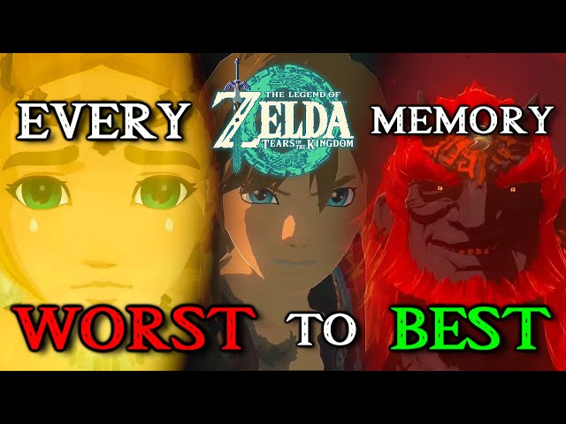 EVERY Memory in Zelda Tears of the Kingdom Ranked from Worst to Best