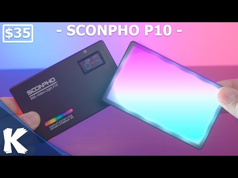 SCONPHO P10 | The Best Budget RGB Video Light
