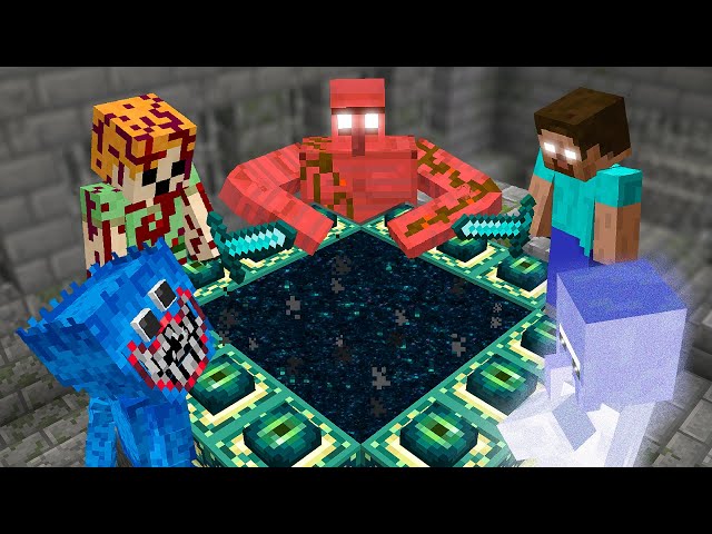 Minecraft, but SCARY Myths Beat the Game for you