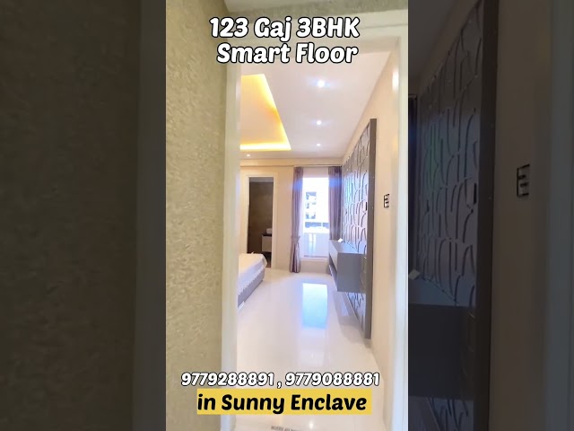 Smart House 123 Gaj 3BHK With Club House, Swimming Pool ,Gym || Sector -123,Sunny Enclave #shorts