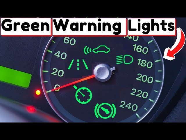 ✅Green Warning Lights on Dash🚔in CAR: Meaning & Explained – Toyota, BMW, Kia, Mercedes, Audi, Fiat