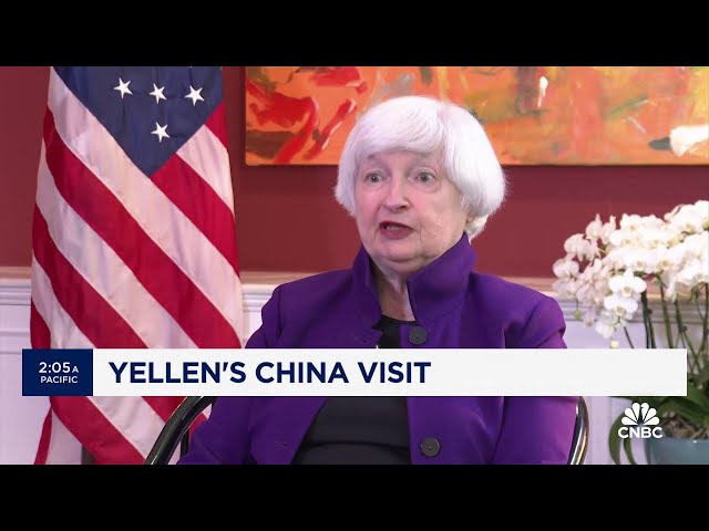 Treasury Secretary Janet Yellen: Won’t rule out possible tariffs on China’s green exports