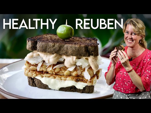 The Healthy Plant-Based Reuben Sandwich You've Been Waiting For!