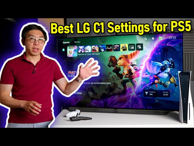 LG C1 Best Settings for PS5 Gaming - SDR, HDR, HGiG & Game Optimiser Settings