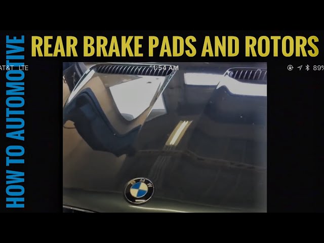 How to Replace Rear Brakes on a 2006 BMW X5 (E53)