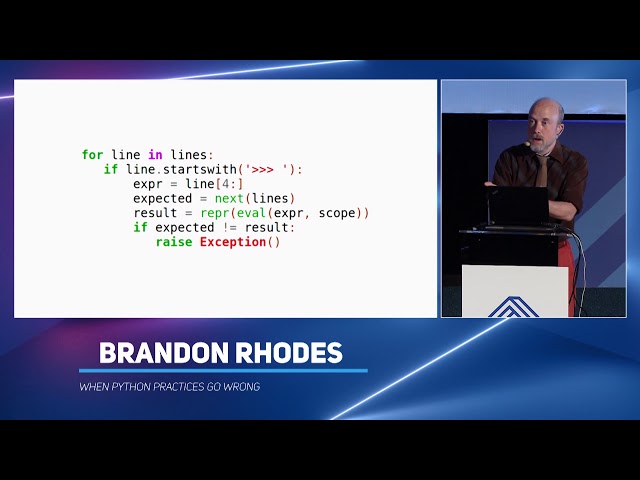 When Python Practices Go Wrong - Brandon Rhodes - code::dive 2019