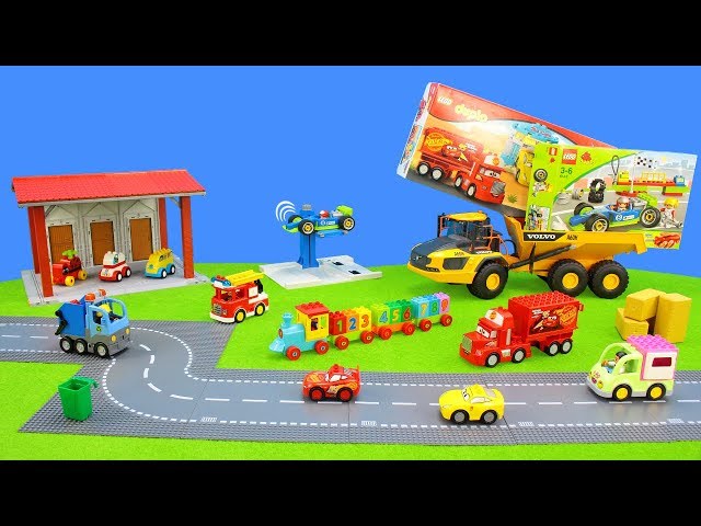 Lego Duplo Animals, Food, Cars, Motorcycle & Fire Engine | Playsets for Kids | Color Toys Unboxing