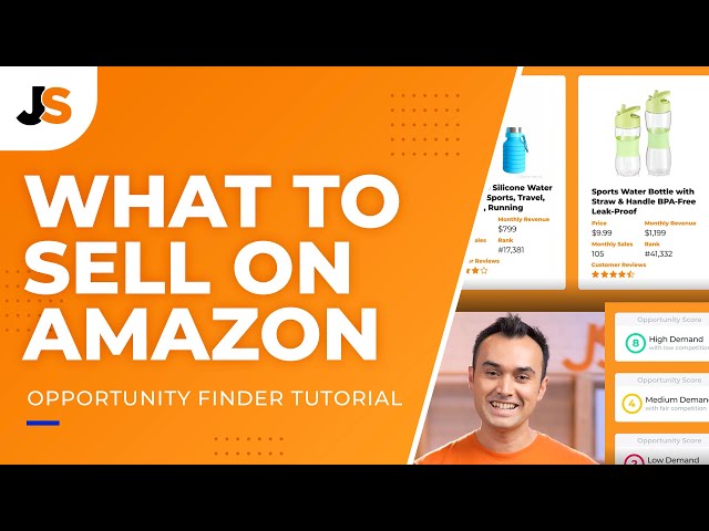 What to Sell on Amazon | How to Use Jungle Scout - Opportunity Finder | 2023 Tutorial