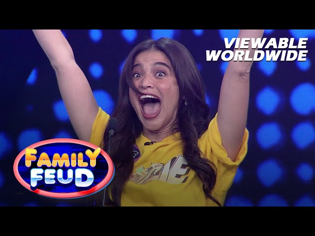Family Feud: CELEBRITY NA ANG FIRST NAME AY KIM (Episode 434)