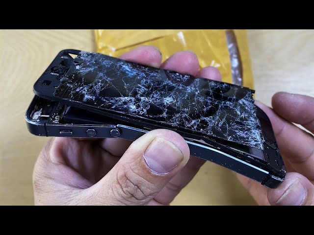 Restoration destroyed phone | Restore iPhone 5 | Rebuild broken phone