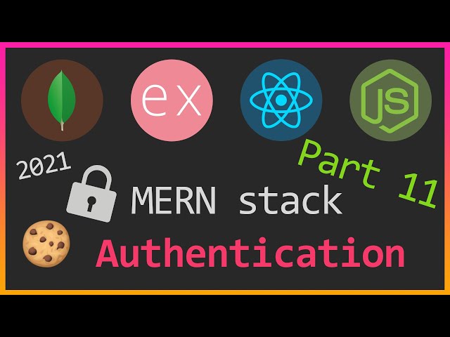 MERN stack secure authentication Part 11 | React auth context | JWT, Cookies, Bcrypt, React Hooks.