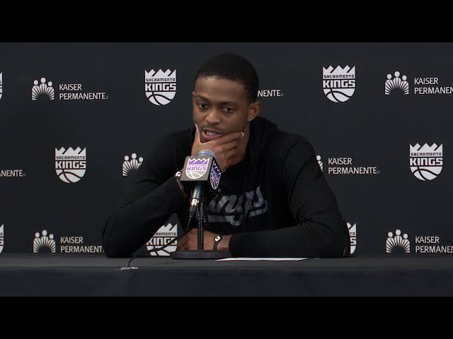 De'Aaron Fox on his Kings falling to Mavs by 36 points, mindset heading into Friday's rematch