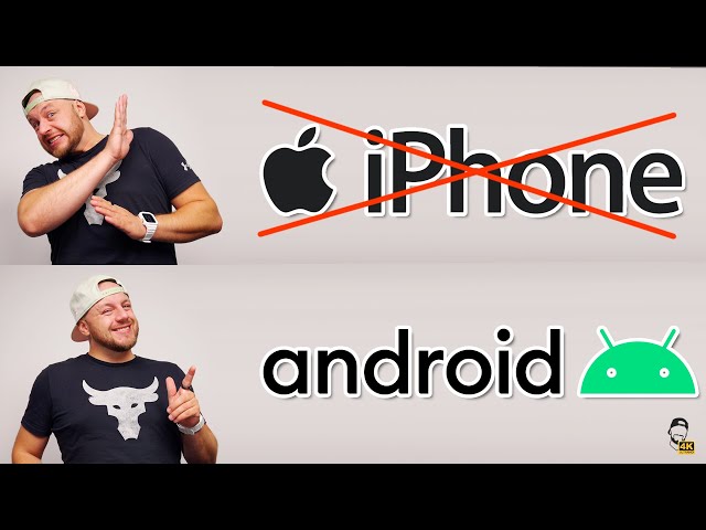 ✅ 10 Důvodů, proč přejít z iPhone na Android!