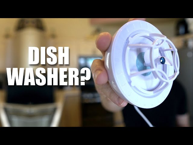 Testing a Strange USB Mini Dishwasher!