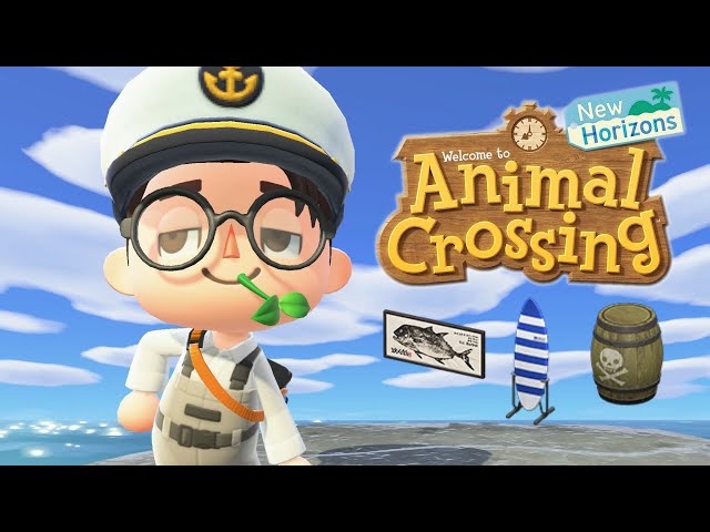 🔴 A VERY Nautical Animal Crossing Scavenger Hunt!