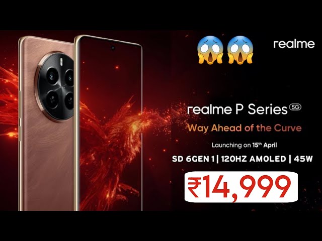 Realme P1 5G India Launch | Realme P Series 5G Price in India & Specs | Realme🔥#phone