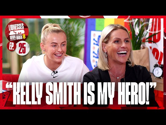 Chloe Kelly Chats Dance Moves & Kelly Smith Joins 🤩 Ep.25 Lionesses Down Under Connected By EE