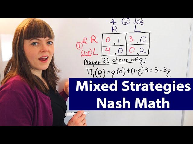 Mixed Strategies Nash Equilibrium: The Math