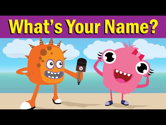 Hello, What's Your Name? Song | Fun Kids English