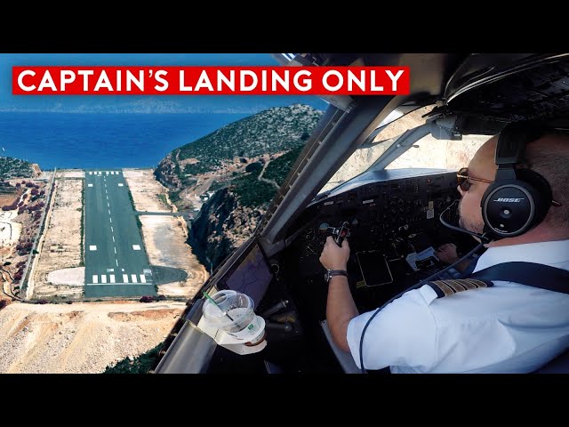 The Most Difficult Landing - Greece Island Hopping Flying Adventure