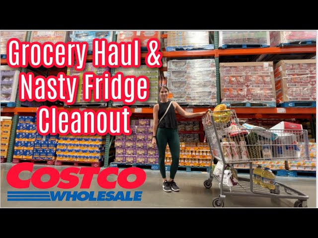 Nasty Fridge Cleanout & Costco Grocery Haul With Prices! Went For an Eye Exam, Stayed For The Food!