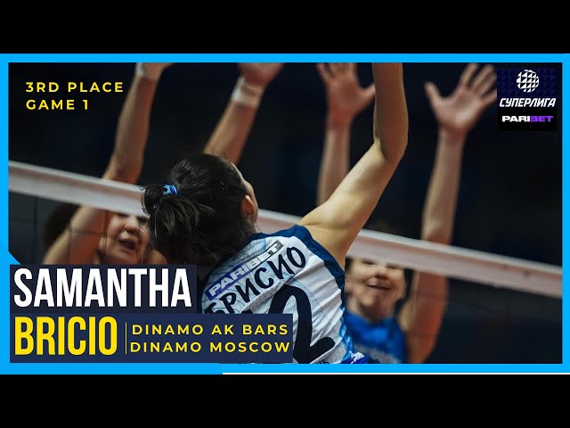 Samantha Bricio | Dinamo Ak-Bars vs Dinamo Moscow | Superleague Paribet 2022 | 3rd Place: Match 1
