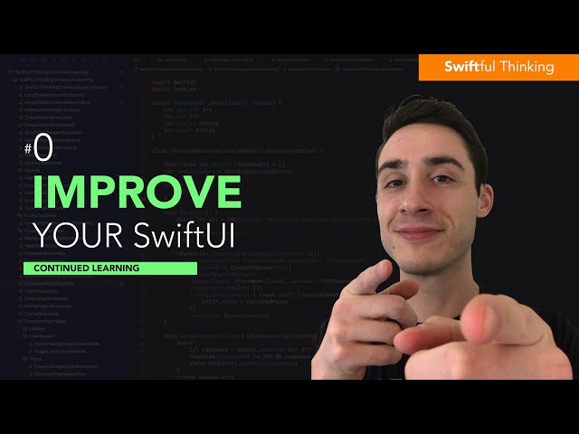 Improve your SwiftUI skills online for FREE | Continued Learning #0