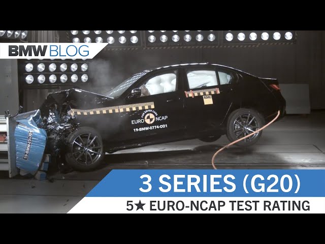 BMW 3 Series - Slow Motion Crash Tests