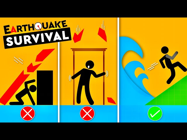 How To Survive An Earthquake / What You Should and Shouldn't Do During An Earthquake - DEBUNKED