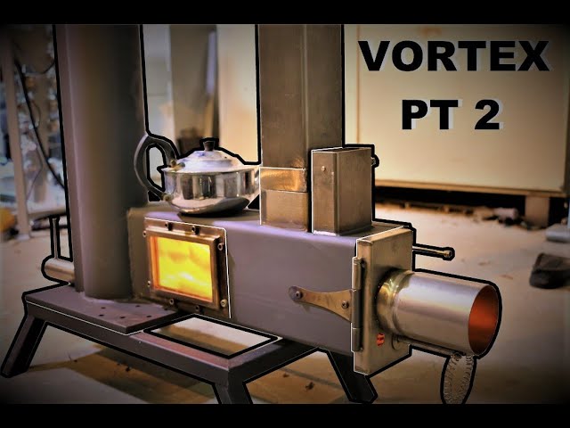 Vortex Rocket Stove Pt 2