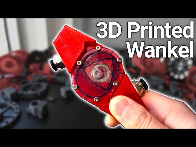 3D Printing a Functional Wankel Engine