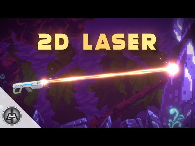 How To Create and Shoot a 2D Laser in Unity